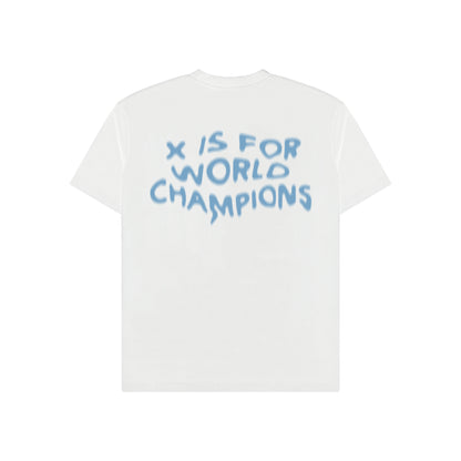 X ‘X is for World Champions’ - T-shirt White